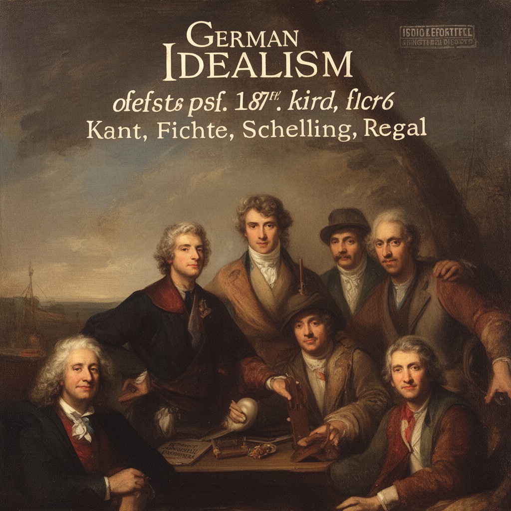 AI-generated illustration of German idealism