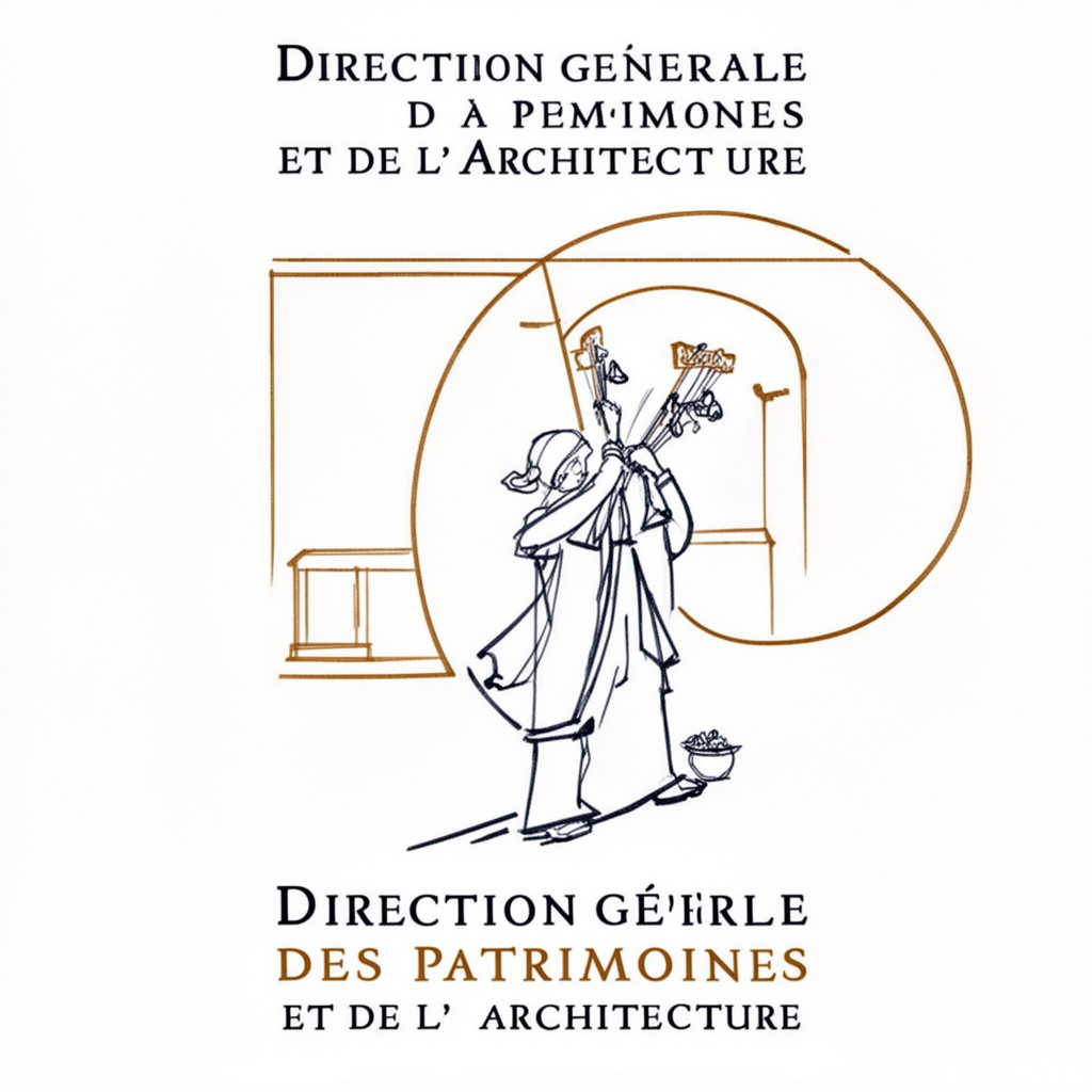 AI-generated illustration of Direction générale des patrimoines et de l’architecture
