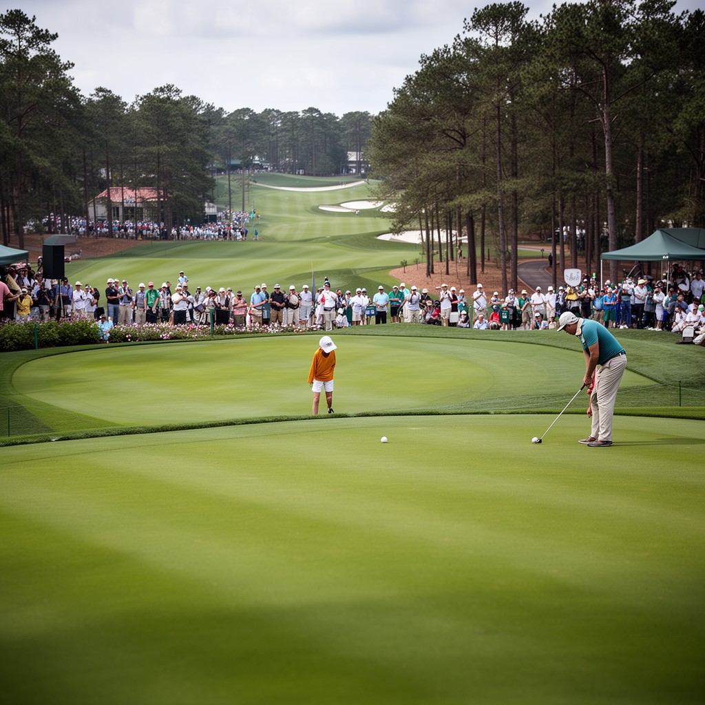 AI-generated illustration of Masters Tournament