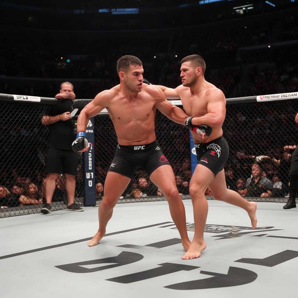 AI-generated illustration of Ultimate Fighting Championship