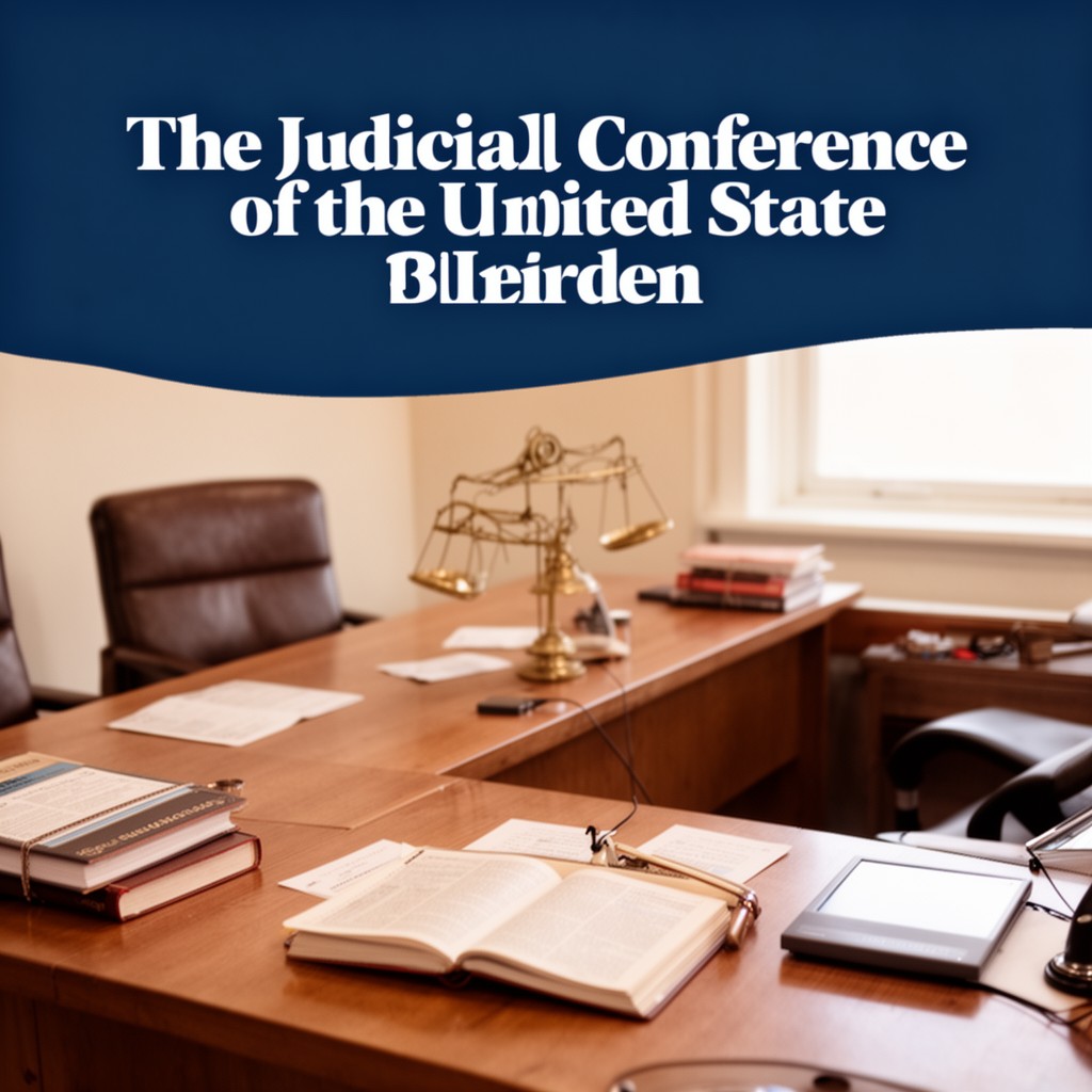 AI-generated illustration of Judicial Conference of the United States