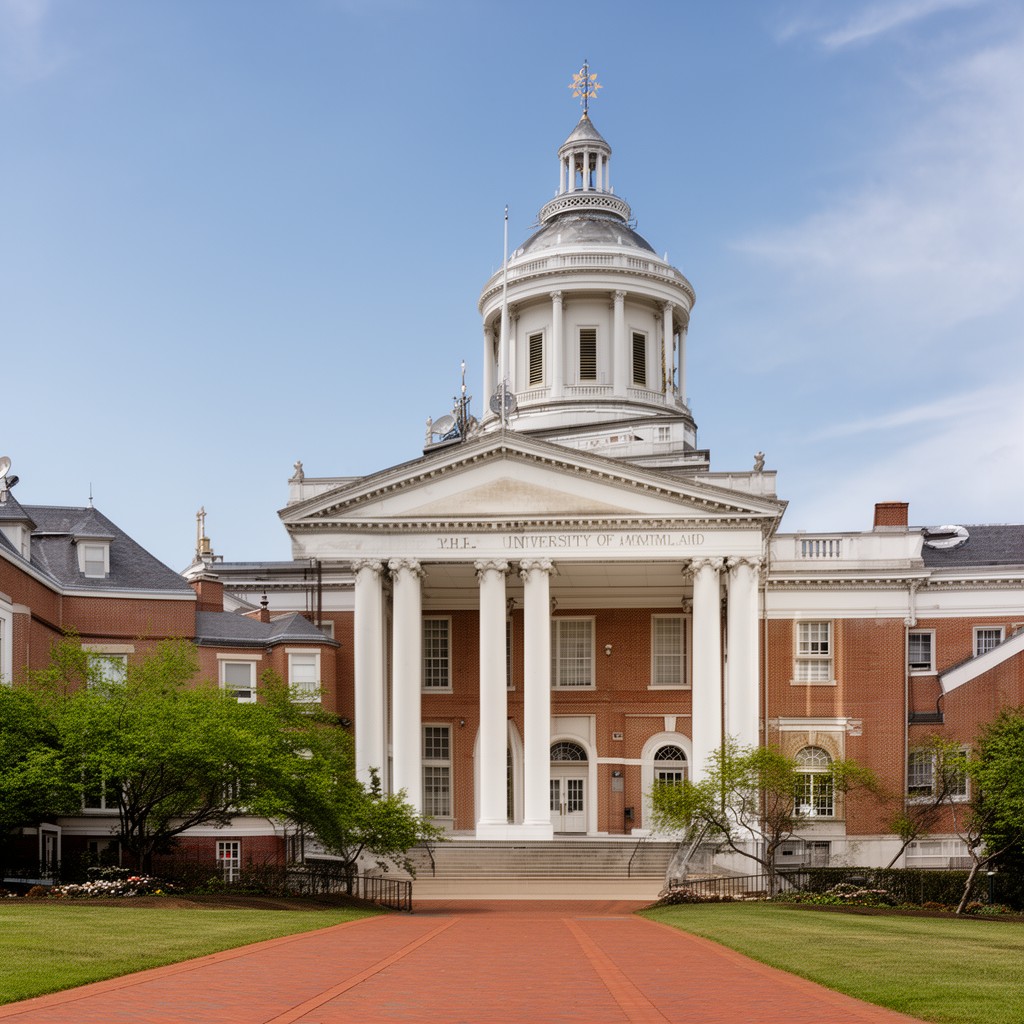 AI-generated illustration of University of Maryland