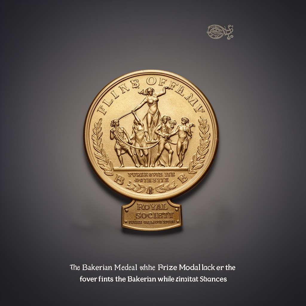 AI-generated illustration of Bakerian Medal and Prize