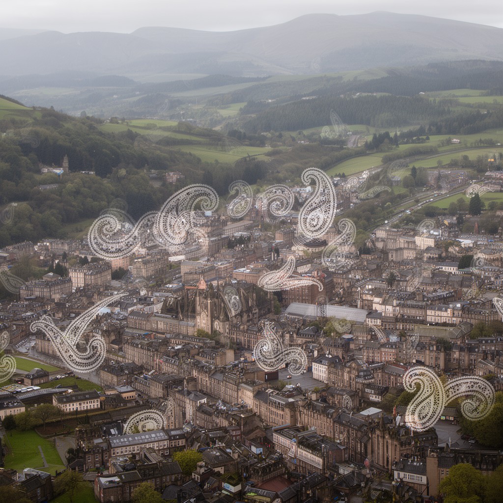 AI-generated illustration of Paisley