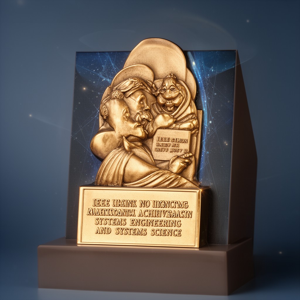 AI-generated illustration of IEEE Simon Ramo Medal