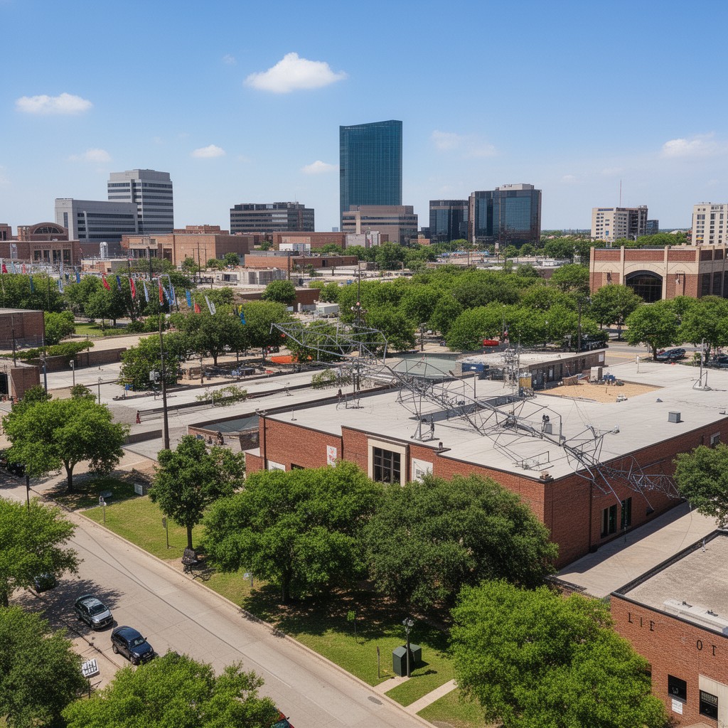 AI-generated illustration of Richardson, Texas, United States