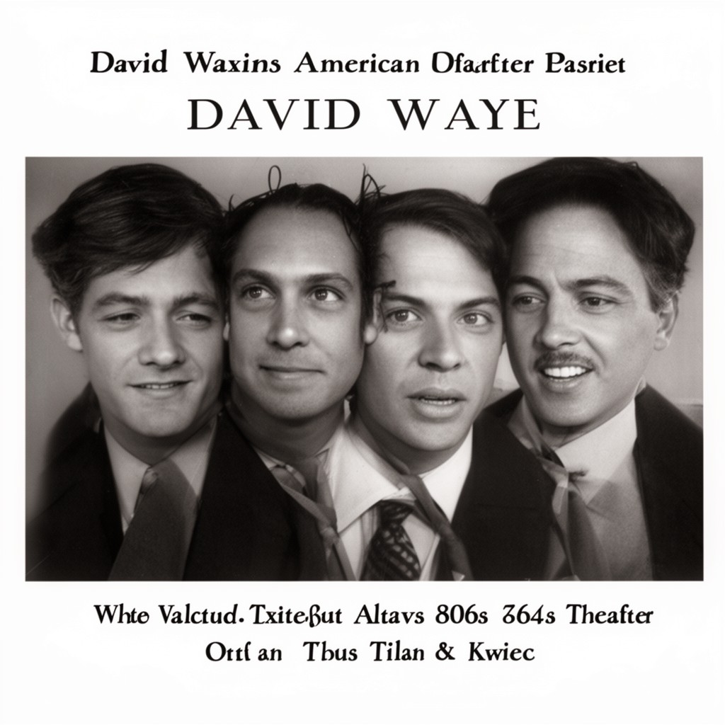 AI-generated illustration of David Wayne