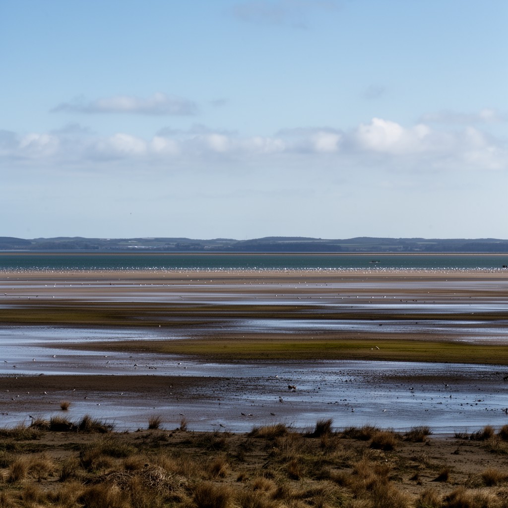 AI-generated illustration of Dee Estuary