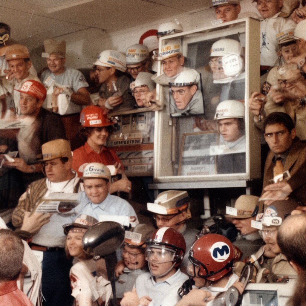 AI-generated illustration of Super Bowl IV