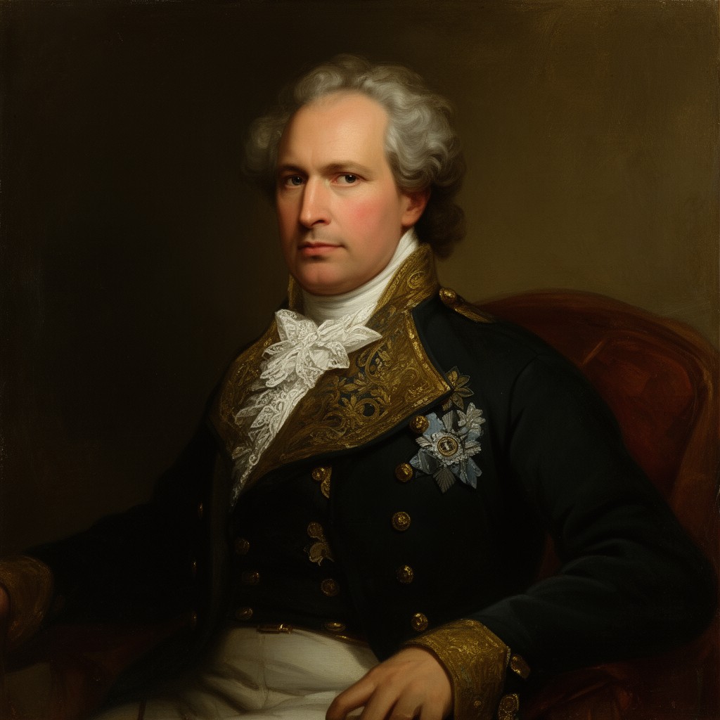 AI-generated illustration of Johannes van den Bosch