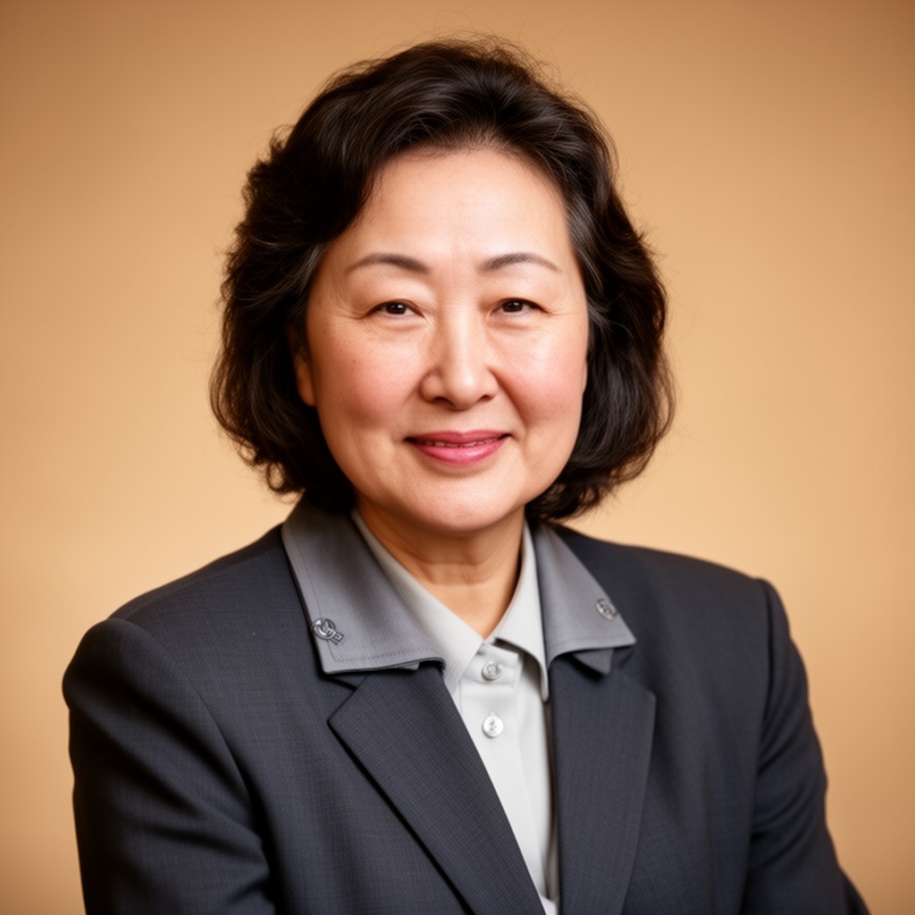 AI-generated illustration of Kim Sung-ae