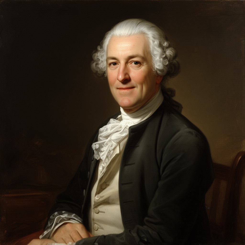 AI-generated illustration of Charles Townshend