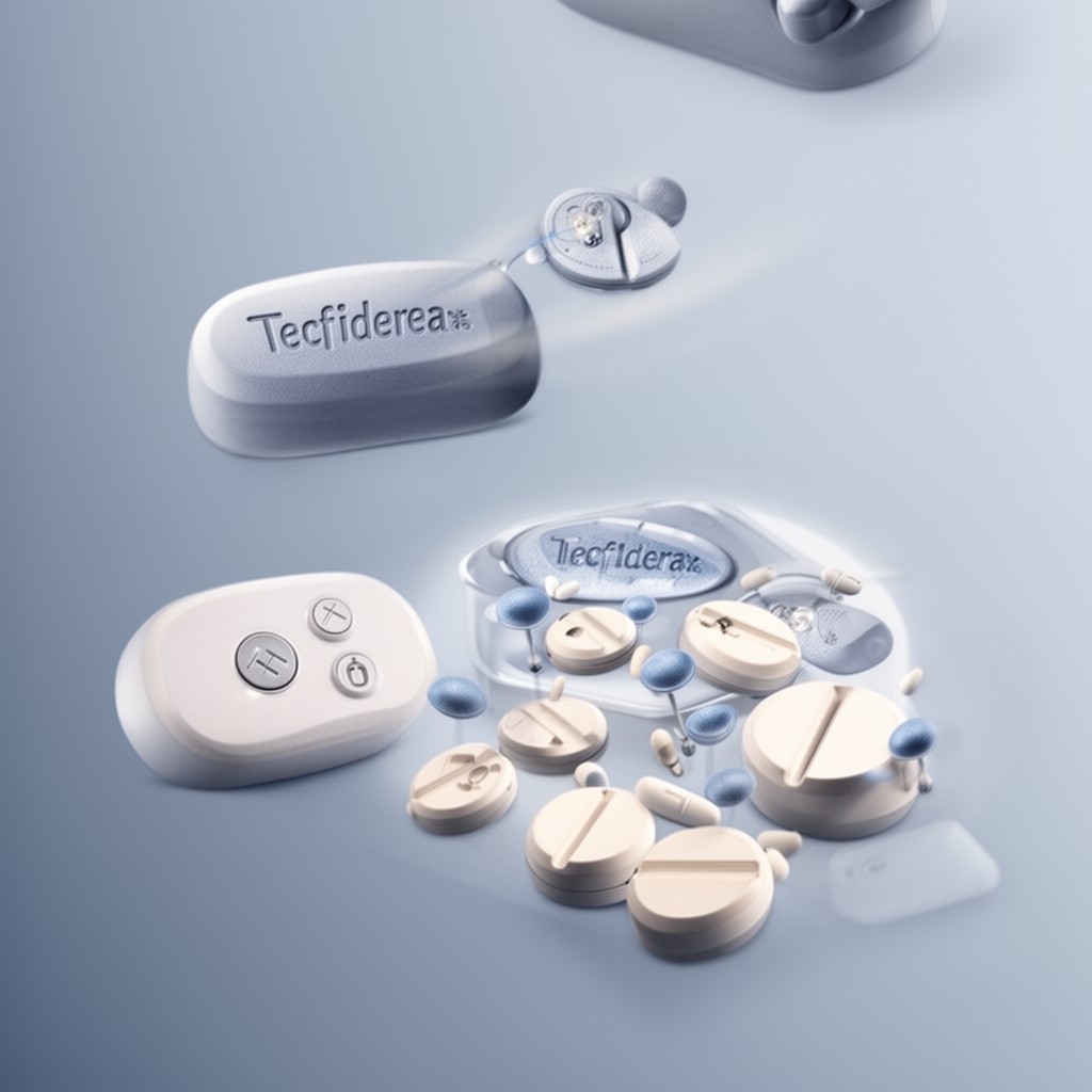 AI-generated illustration of Tecfidera