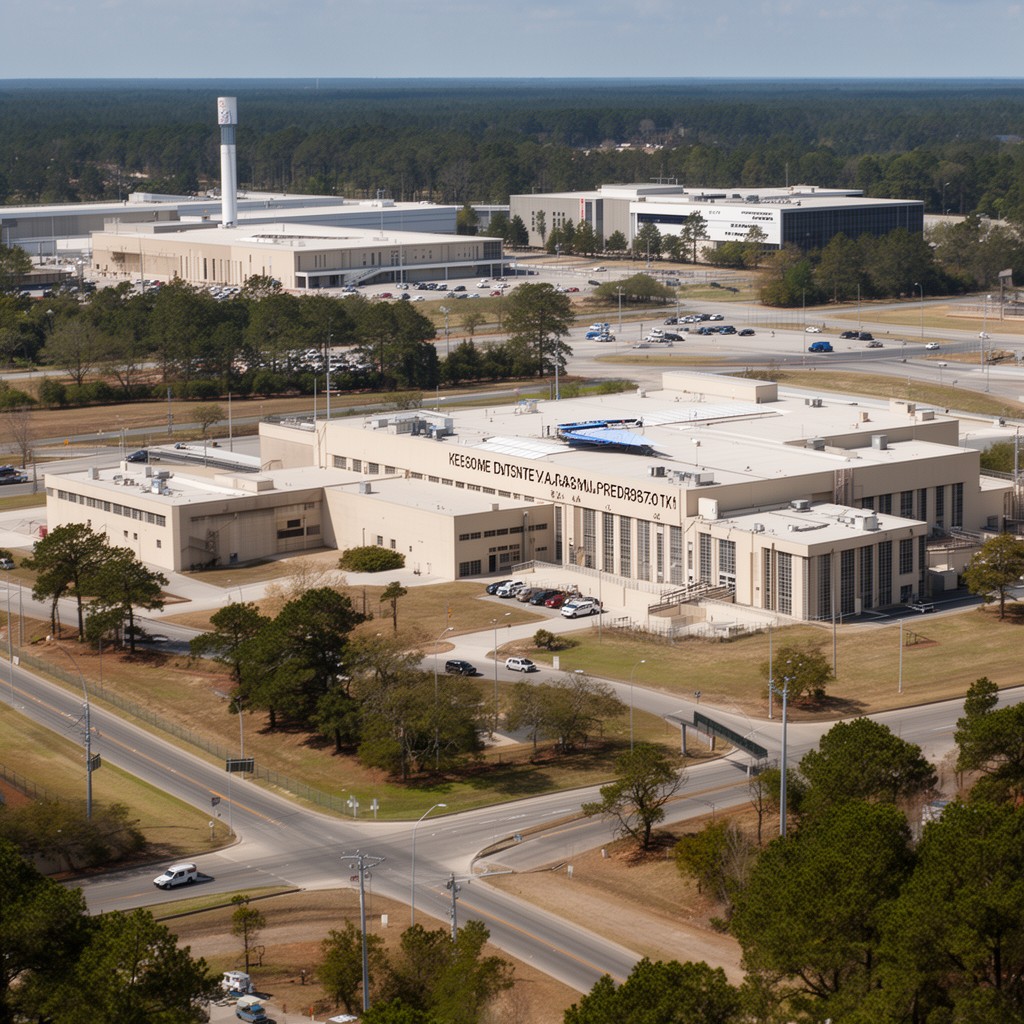 AI-generated illustration of Redstone Arsenal, Alabama