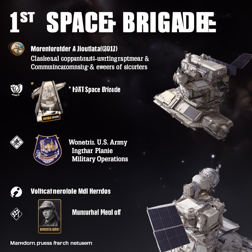 AI-generated illustration of 1st Space Brigade
