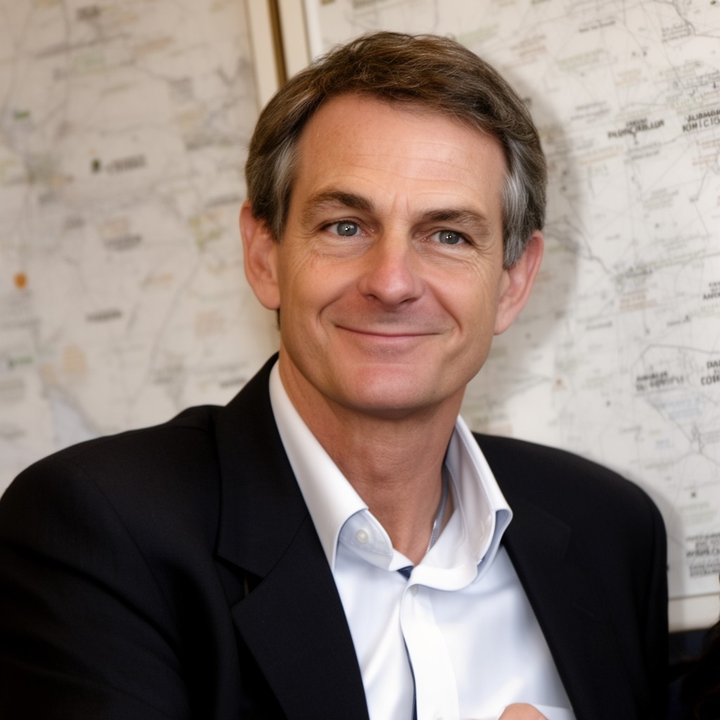 AI-generated illustration of Tony Blair