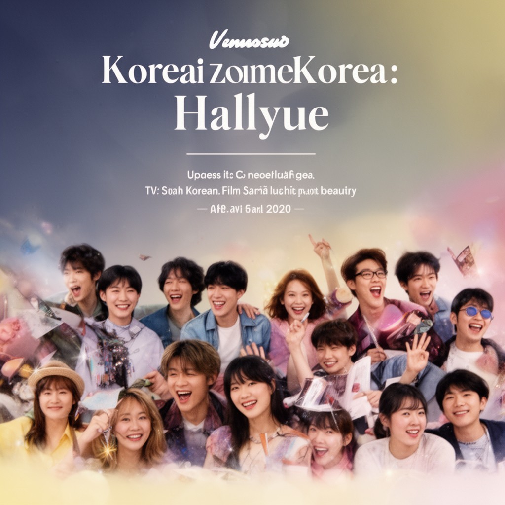 AI-generated illustration of Hallyu