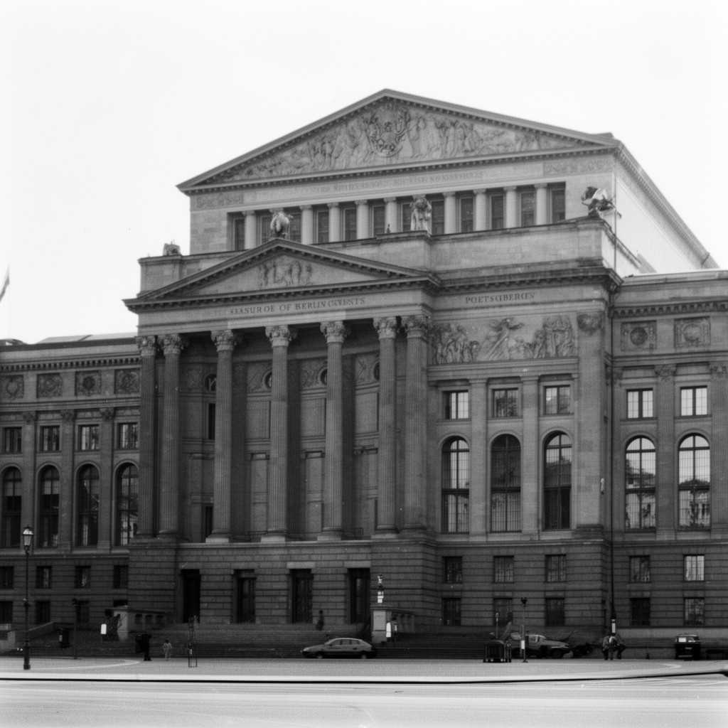 AI-generated illustration of Senate of Berlin (West)
