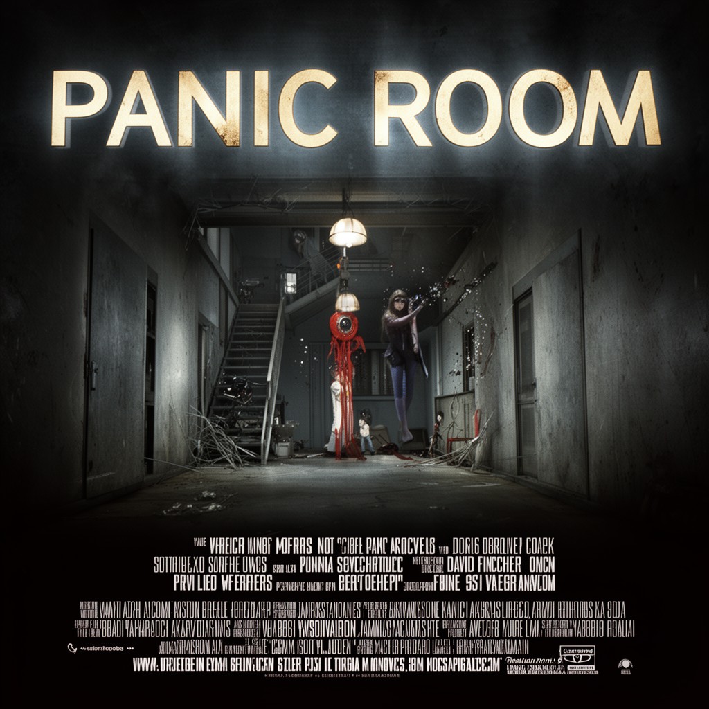 AI-generated illustration of Panic Room