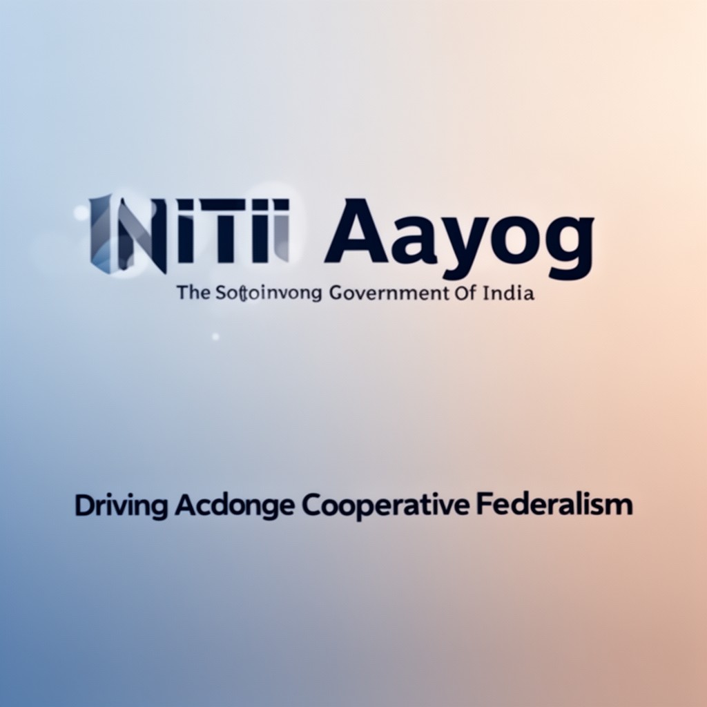 AI-generated illustration of NITI Aayog