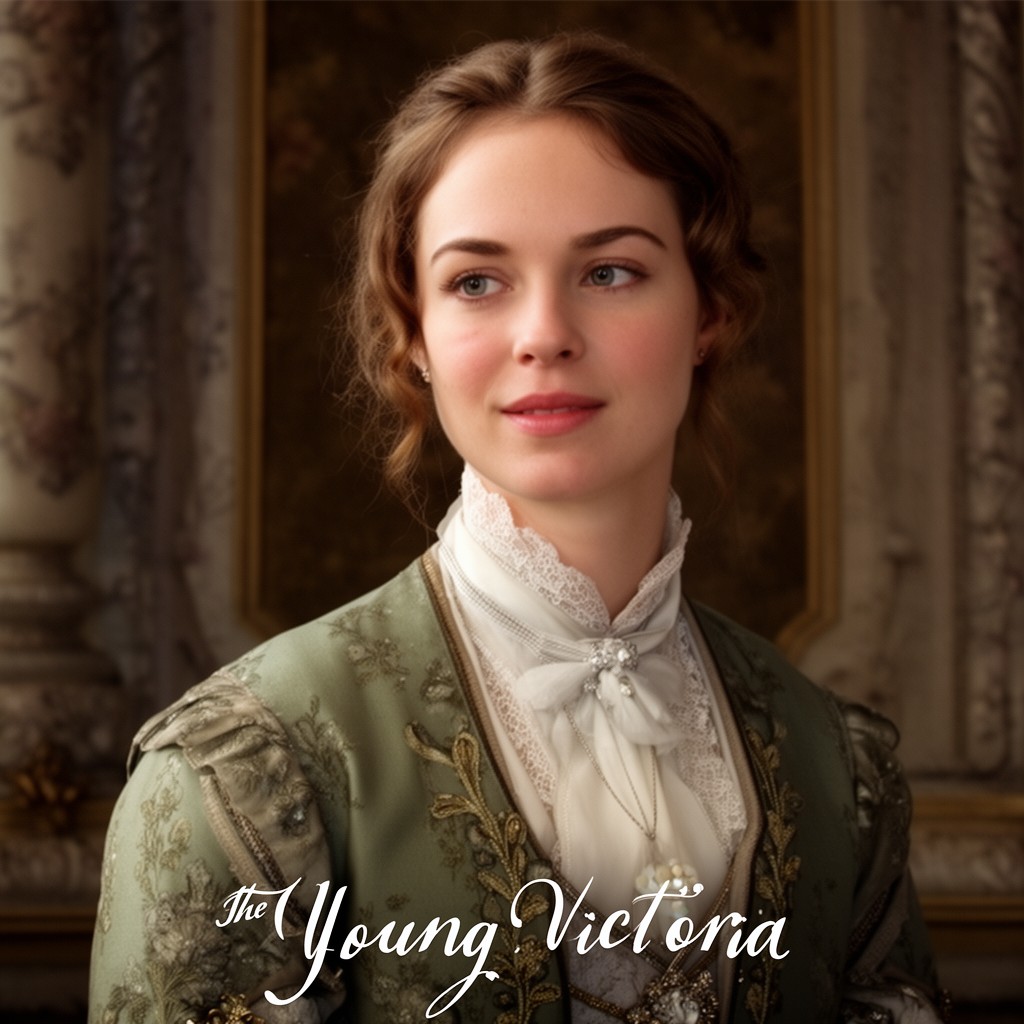 AI-generated illustration of The Young Victoria