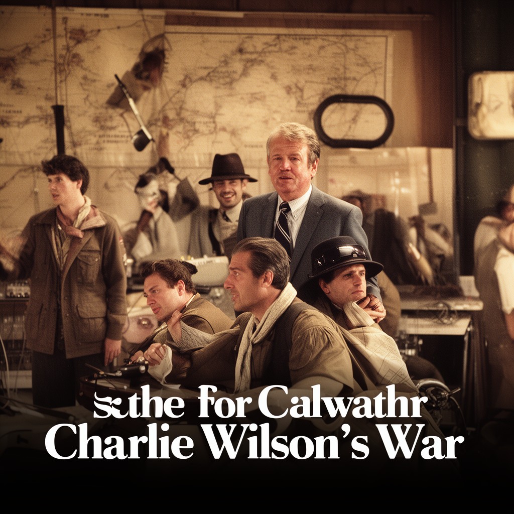 AI-generated illustration of Charlie Wilson's War