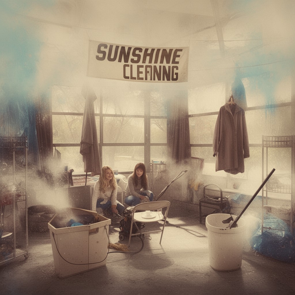 AI-generated illustration of Sunshine Cleaning