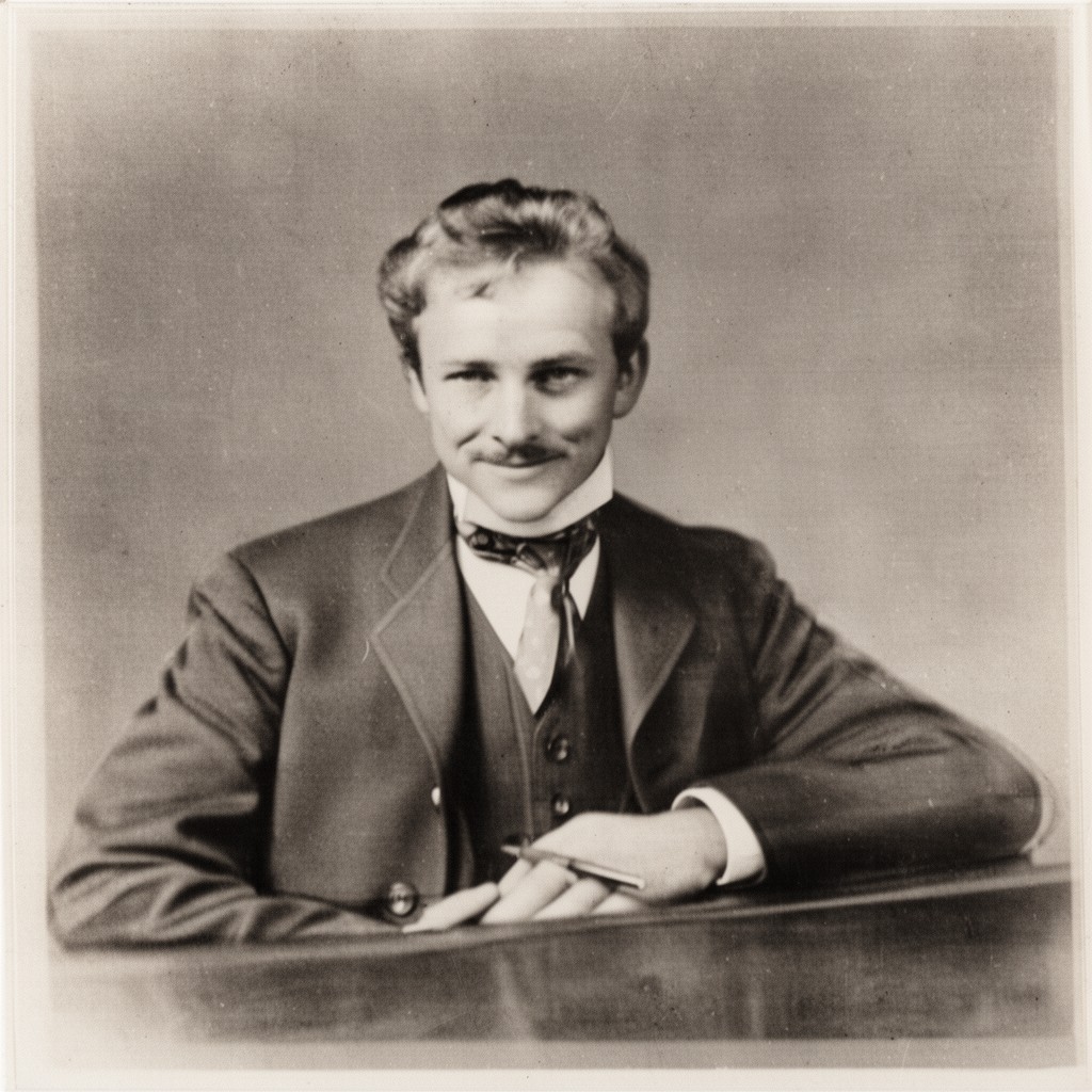 AI-generated illustration of Childe Harold Wills