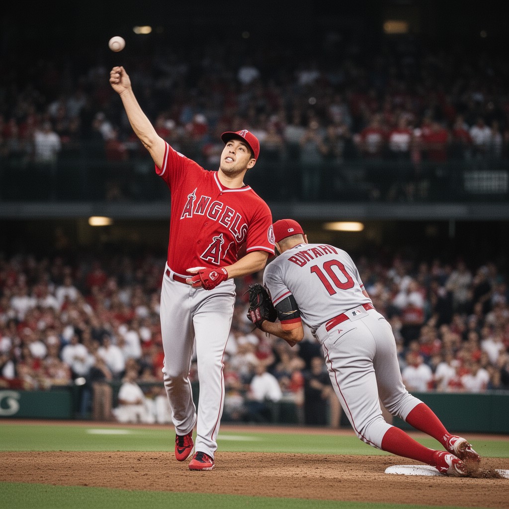 AI-generated illustration of Los Angeles Angels