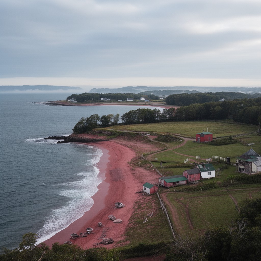AI-generated illustration of Prince Edward Island