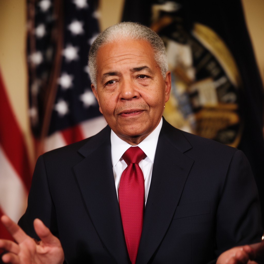 AI-generated illustration of Colin Powell (U.S. Joint Chiefs of Staff)