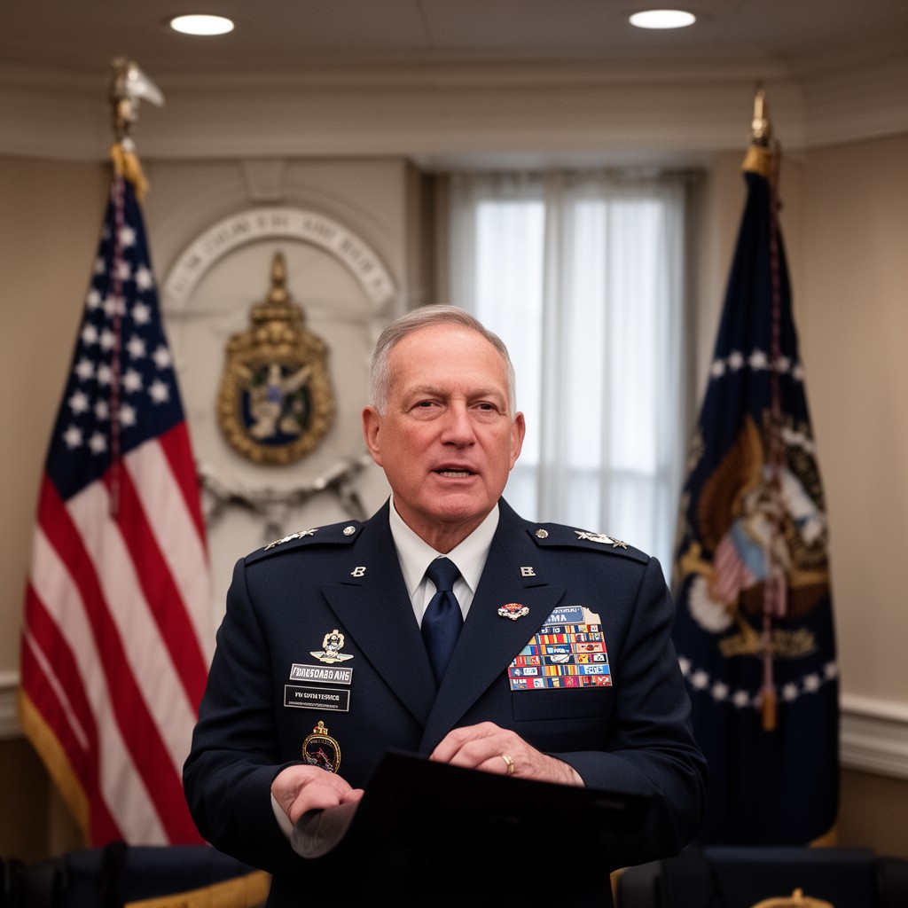 AI-generated illustration of Vice Chairman of the Joint Chiefs of Staff