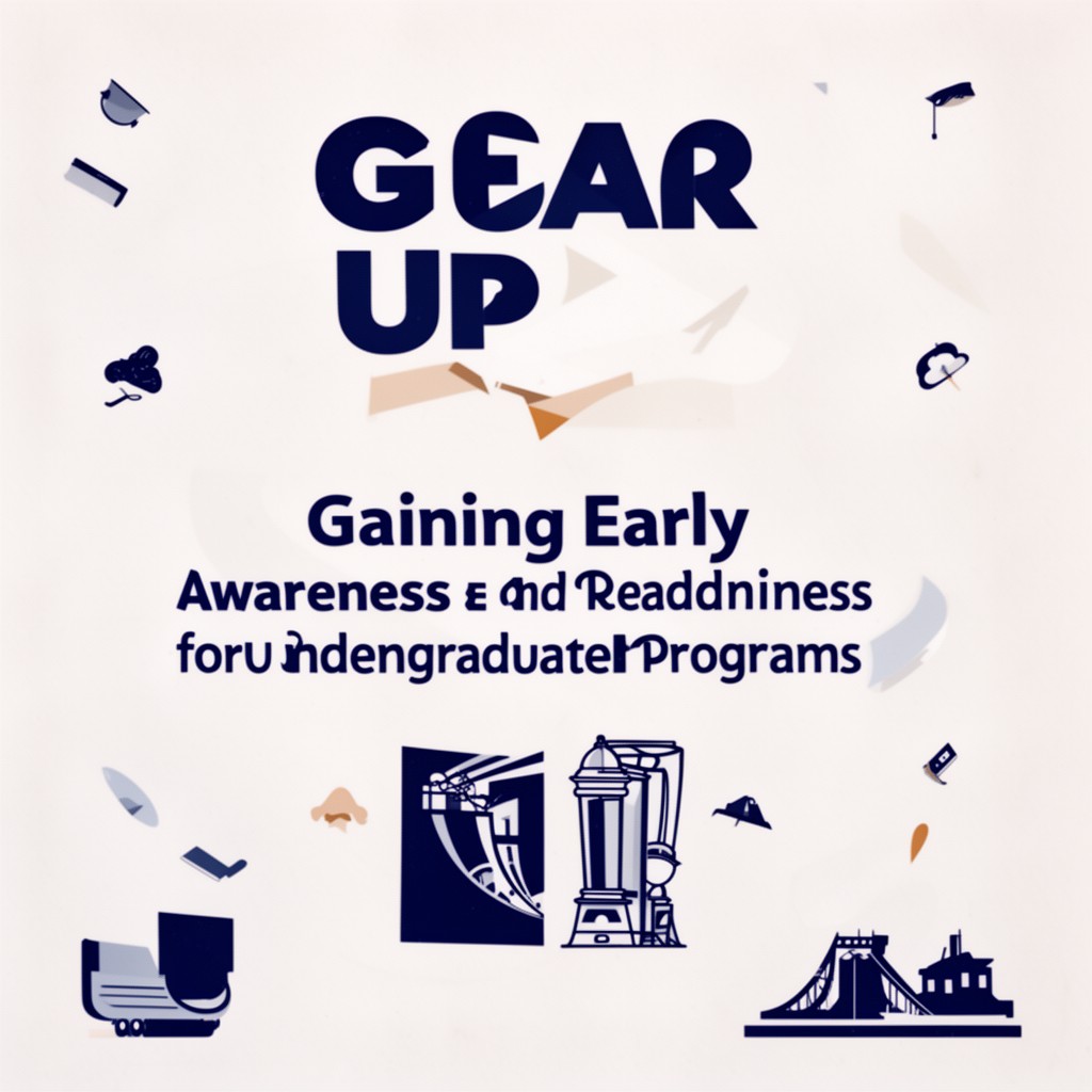 AI-generated illustration of Gaining Early Awareness and Readiness for Undergraduate Programs (GEAR UP)