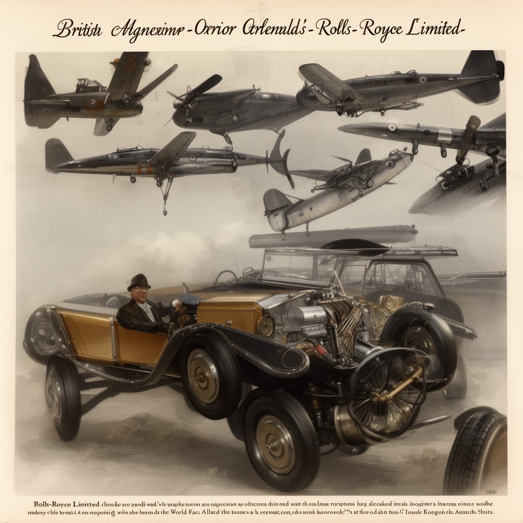 AI-generated illustration of Rolls-Royce Limited