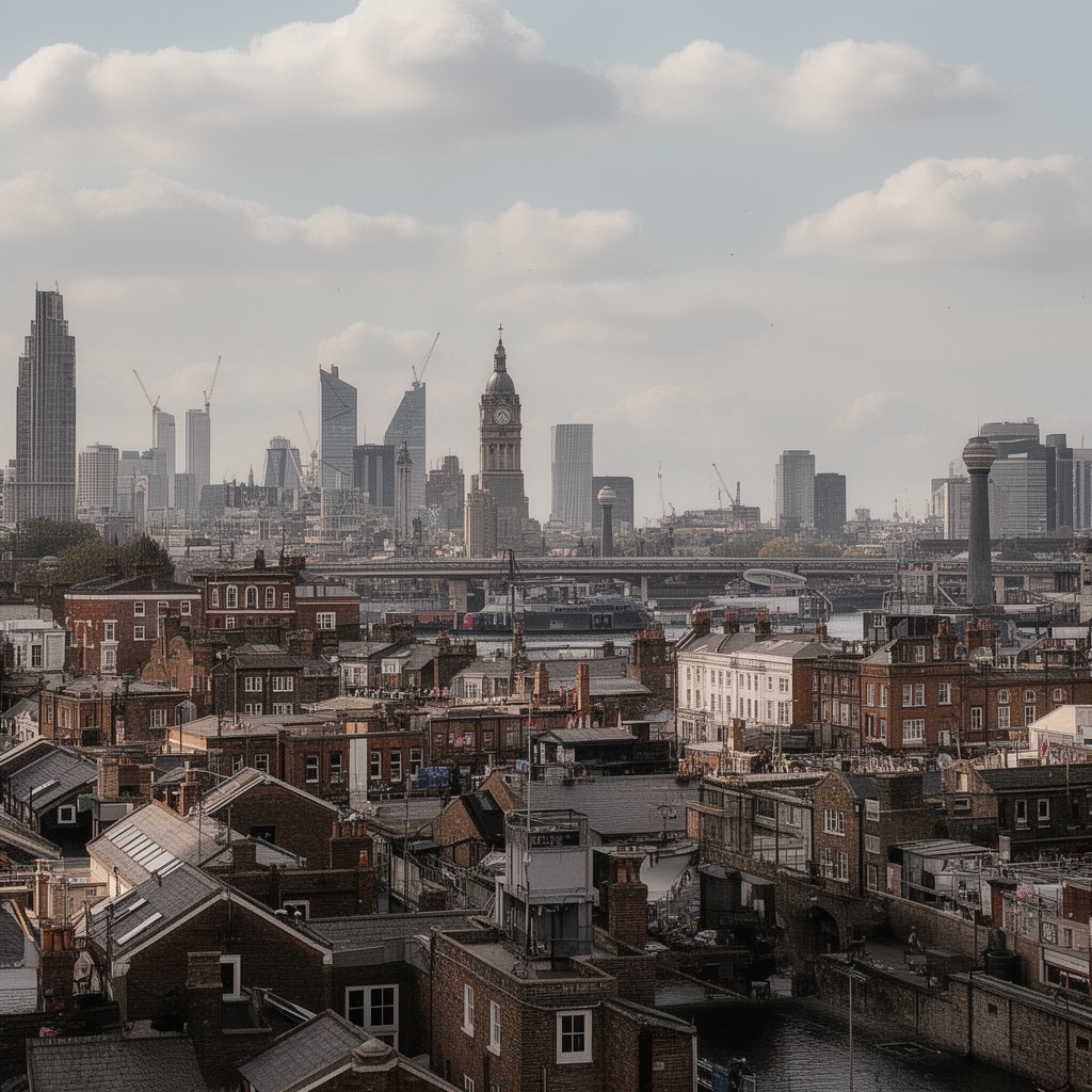 AI-generated illustration of Woolwich