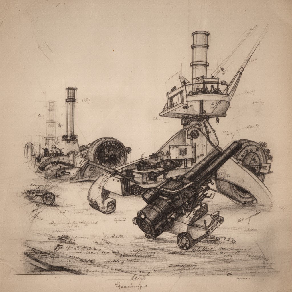 AI-generated illustration of Board of Ordnance