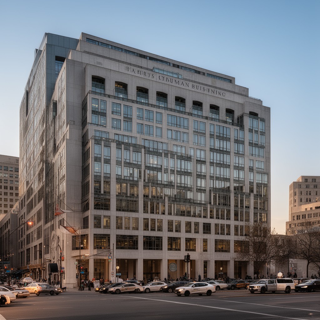 AI-generated illustration of Harry S. Truman Building