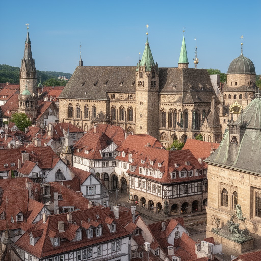 AI-generated illustration of Göttingen