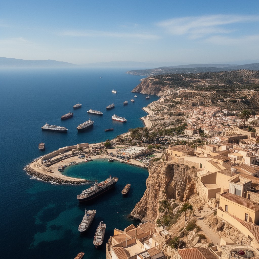 AI-generated illustration of Alboran Sea