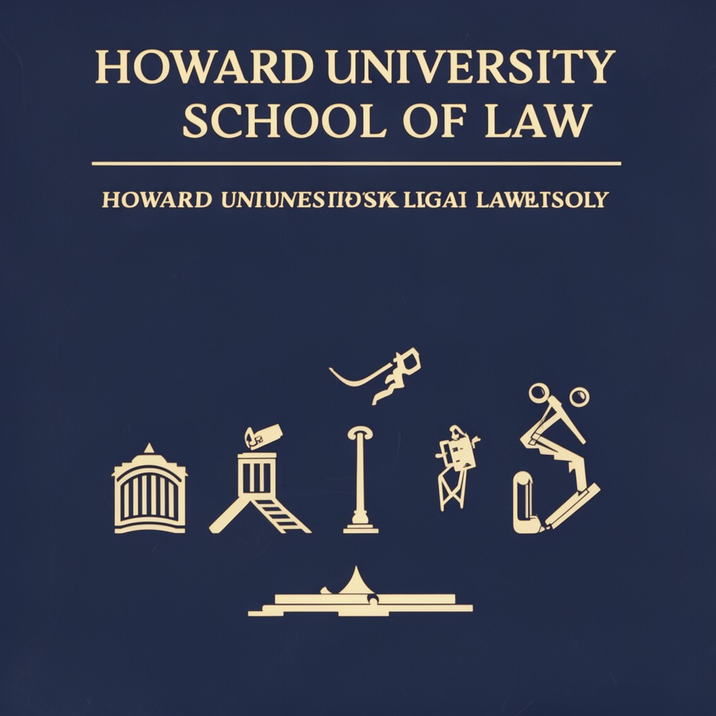 AI-generated illustration of Howard University School of Law