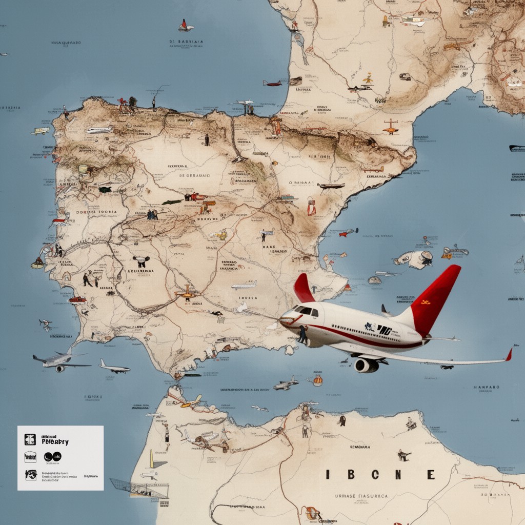 AI-generated illustration of Iberia