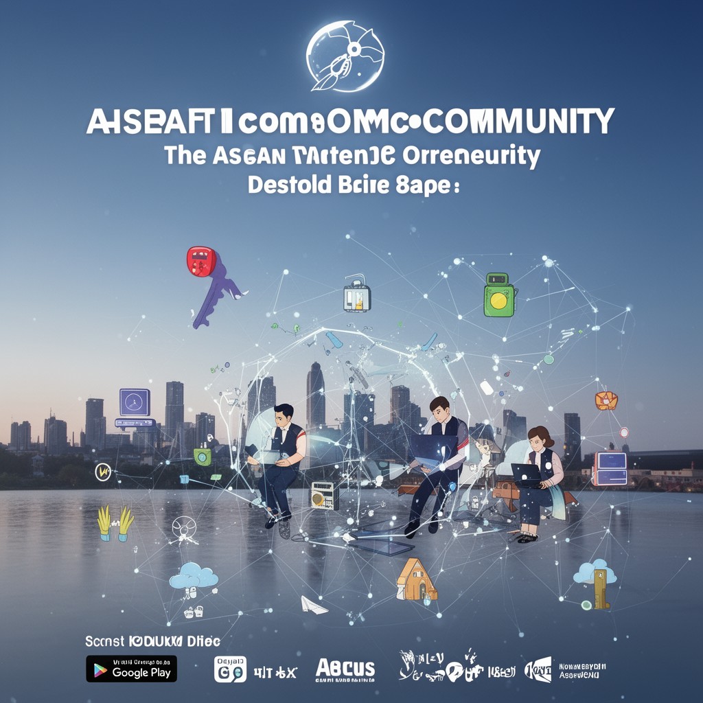 AI-generated illustration of ASEAN Economic Community