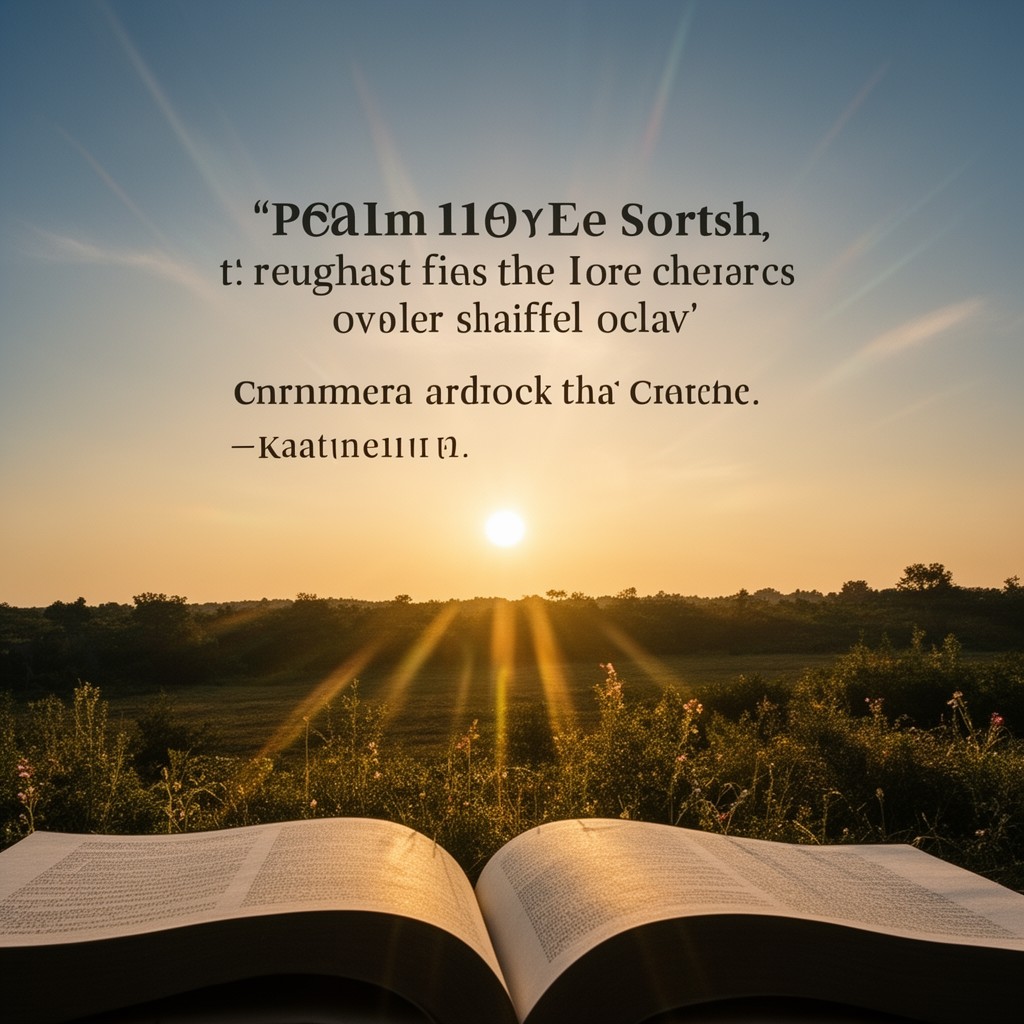 AI-generated illustration of Psalm 117