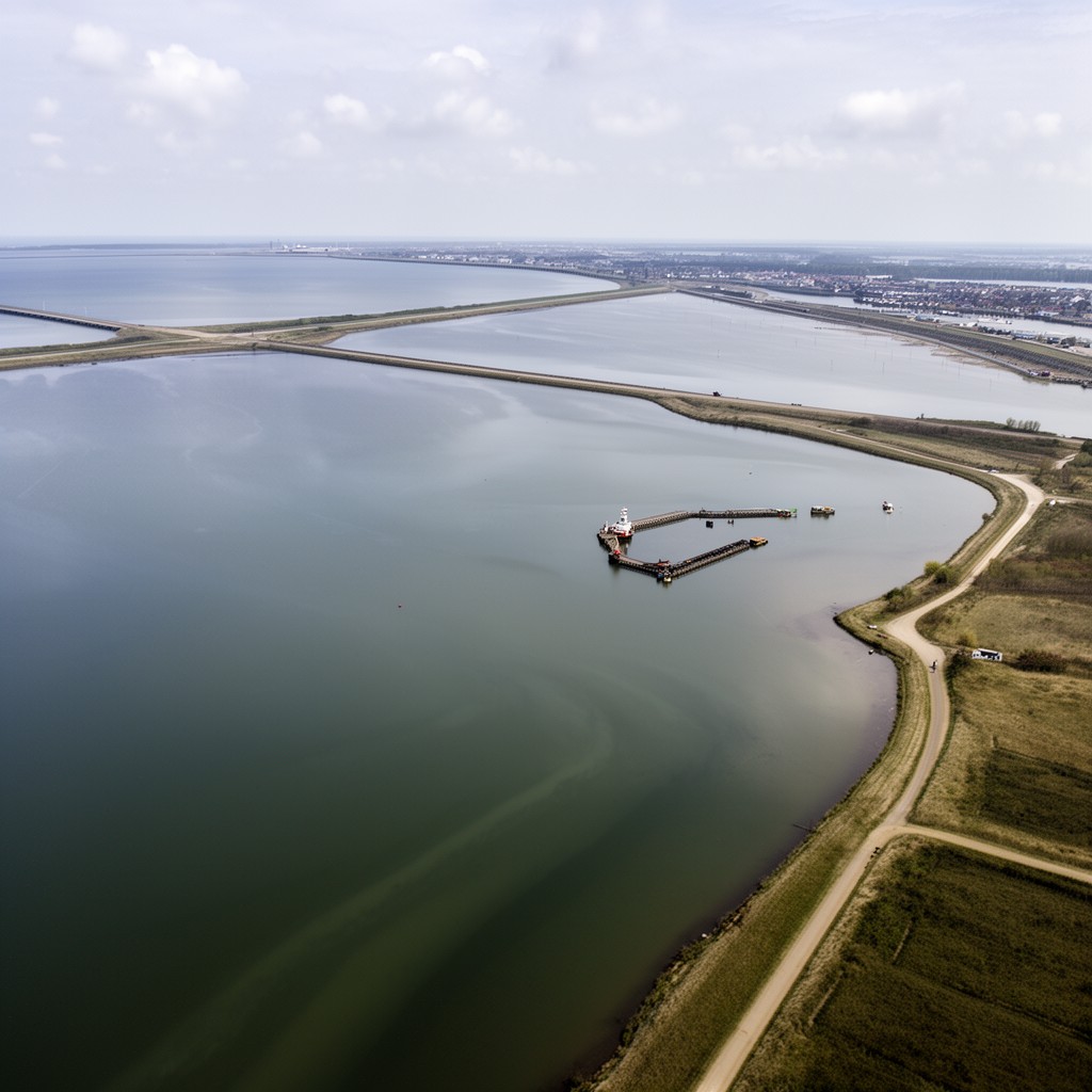 AI-generated illustration of Markermeer