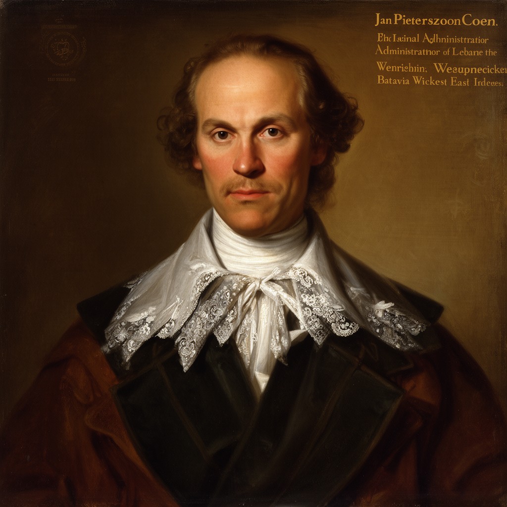 AI-generated illustration of Jan Pieterszoon Coen