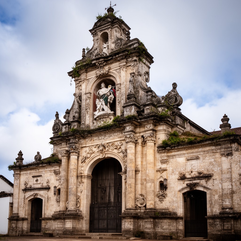 AI-generated illustration of Colonial Baroque