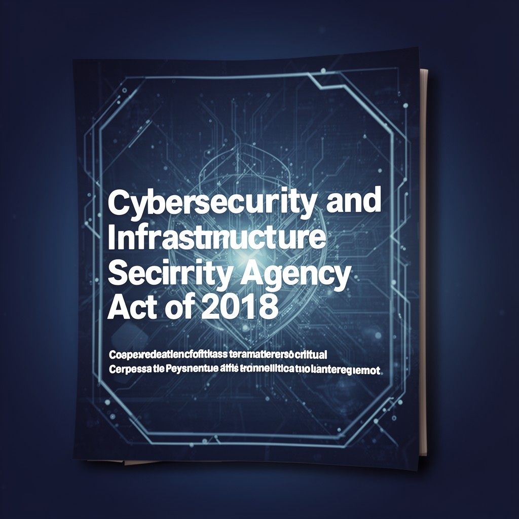 AI-generated illustration of Cybersecurity and Infrastructure Security Agency Act of 2018
