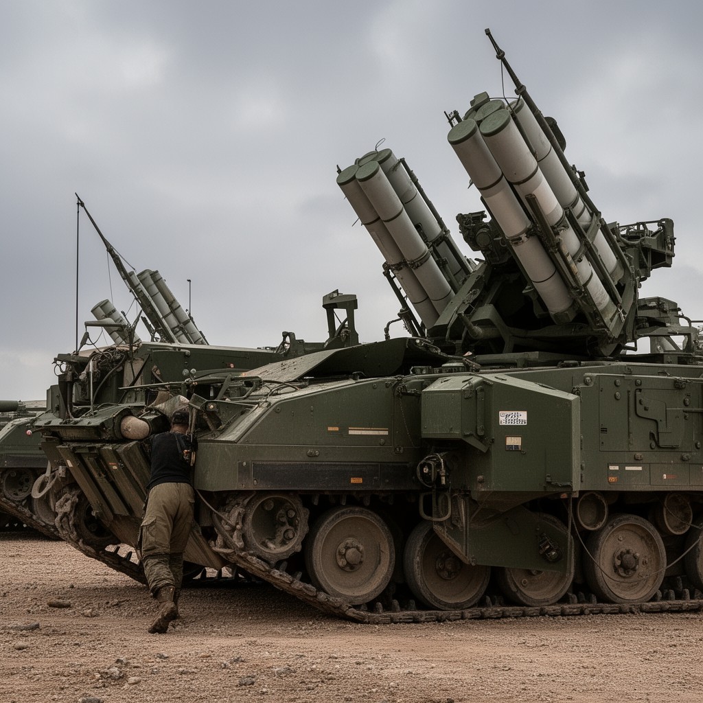 AI-generated illustration of 100th Missile Defense Brigade