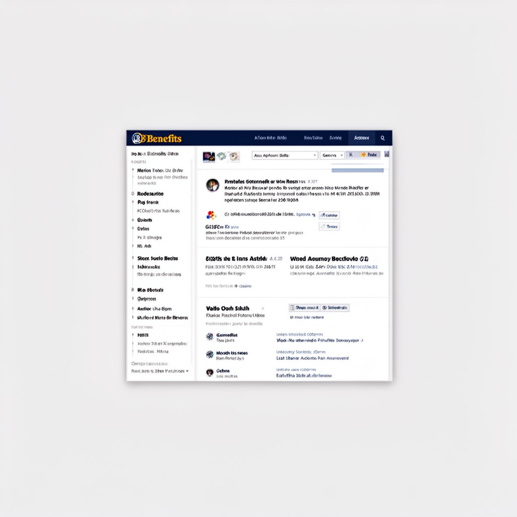 AI-generated illustration of eBenefits