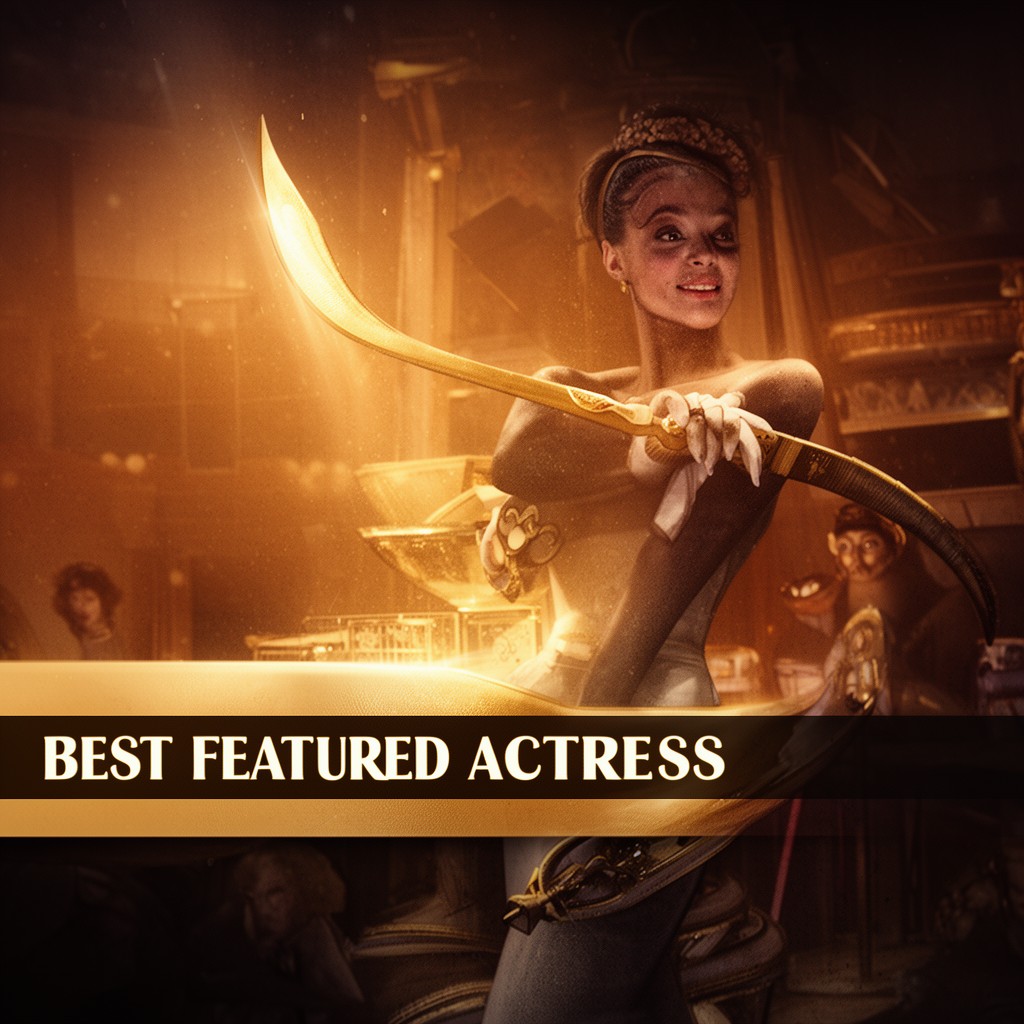 AI-generated illustration of Best Featured Actress in a Play